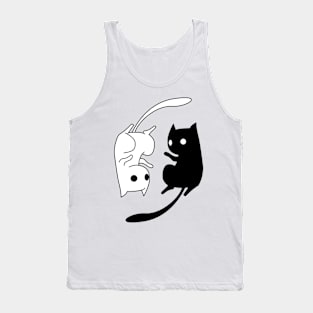 YINGYang cat Tank Top